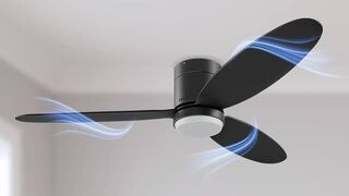 Fan spinning video