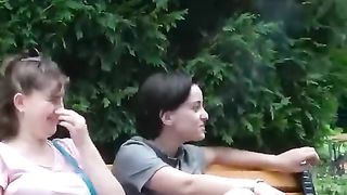 Striping over nothing prank video