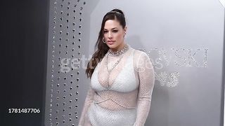 Ashley graham attend Swarovski Celebrates SKIMS
