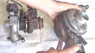 الفرق بين صمام توربو يعمل بالهواء او الكهرباء.