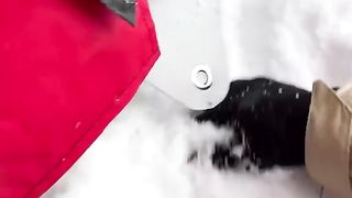 winter survival camping at -30C