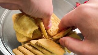 Ein neues Dessert in 5 Minuten, kein Mehl, kein Ofen, keine Kondensmilch, keine Gelatine.