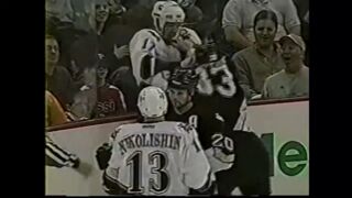 Chris Simon vs Dan LaCouture Fight