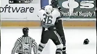 Chris Simon vs Todd Ewen Fight