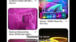 Multicolor neon light