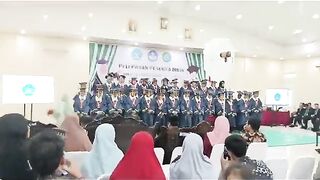 Release of 9 th grade students at SMP RIBS