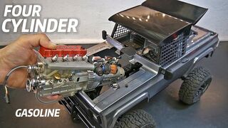 Fitting a Miniature 4 CYLINDER Engine (17.5cc)