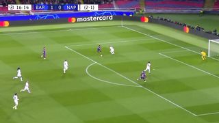 Barcelona vs Napoli Football Geme