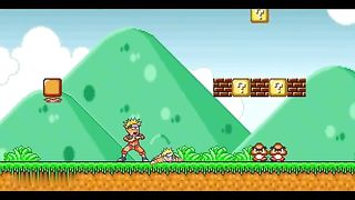 Naruto in super mario