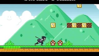 Sasuke in super mario