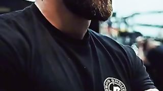 Chris bumstaed and ramon dino workout ????????????????