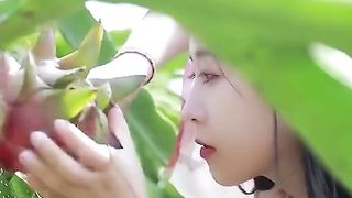 Dragoon fruits Amazing  girl