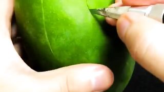 Amazing fruit cutting