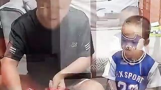 爸爸还想套路我，结果万万没想到#呆萌小米宝#萌娃#熊孩子????????????.
