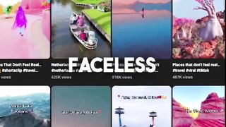 you can create faceless YouTube shorts
