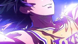 Tomioka plays basketball