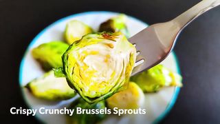 How to cook _ Best way to make Crispy Crunchy Brussels sprouts