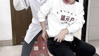 What the doctor can do when he met such a patient_ funny video...#shorts #funny #trending.