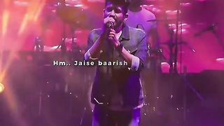 Jaise baarish...hindi song...Feel This line..