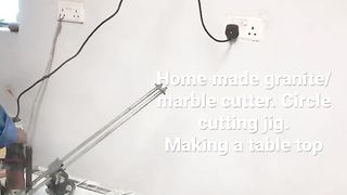 Circle cutting for marble