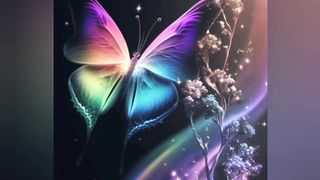 AI Butterfly Wallpaper Designs"