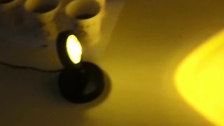 Lumière projecteur de couché de soleil