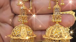 New gold jewelry || gold jhumke