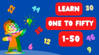 Learn To Count 1 to 50 | Numbers Counting One to Fifty | Counting 1-50 In English | BumbleBee