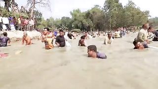 Awesome Traditional Fishing Festival Of Village And Mim Fish