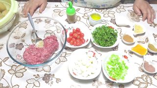 وجبة سهلة وبسيطة كرات بطاطا بنينة تحضريها للعشاء - كرات البطاطس - pommes de terre au fromage