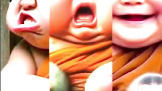 Little monk so cute trending video viral shorts video