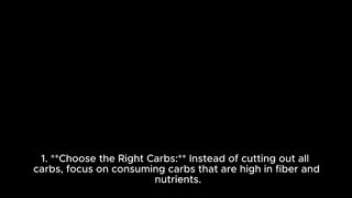 Improving a low-carb diet modifications for better health and sustainability.