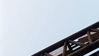 Air bus ran the sky