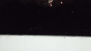 Fireworks on a beautiful night