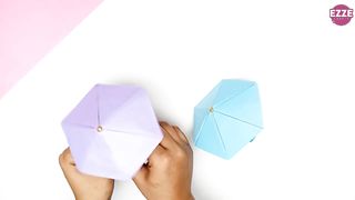 How to make a paper Umbrella |Origami Umbrella | mini paper Umbrella