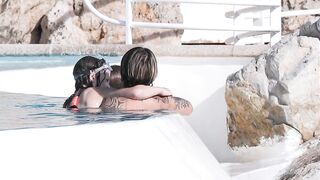 Keith Urban is seen at Eden Roc Pool
