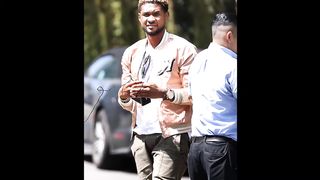 usher looks sleak