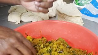 Samosa making