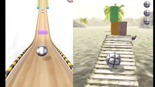 Going Balls Level 2 Vs Rollance Level 2 Gameplay Gaming TV 350(1080P_60FPS).