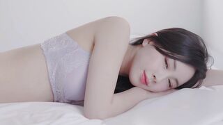 (4K underwear Lookbook Lingerie Try On (5)