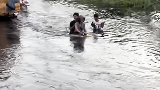 one of the motorbikes that can pass through floods