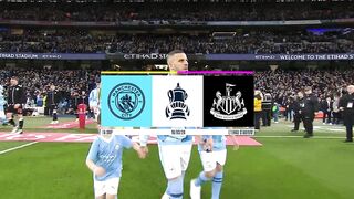 Man City 2-0 Newcastle FA Cup Extended Highlights Bernardo Goals send City to Wembley!