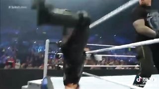 Wrestling Roman reigns