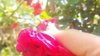 "Blooming Beauty: Creating Natural Makeup Blush from Roses"