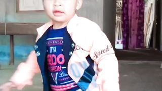 A beautiful baby // Baby is playing and dancing // Fantastic style played by the baby.