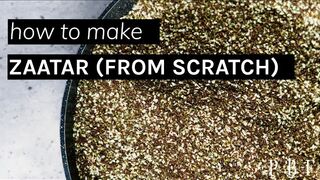 Zaatar Recipe (How to Make Zaatar from Scratch)