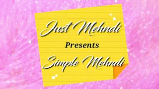 Easy Simple Mehndi design - cotton bud Mehendi design front hand - Arabic Mehndi Design 2024