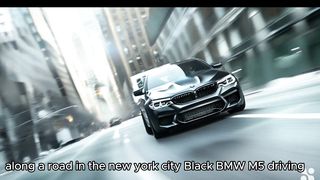 Black BMW M5