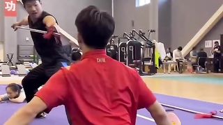 My first kung-fu class