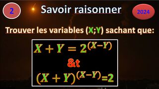 Savoir raisonner : Exercice2